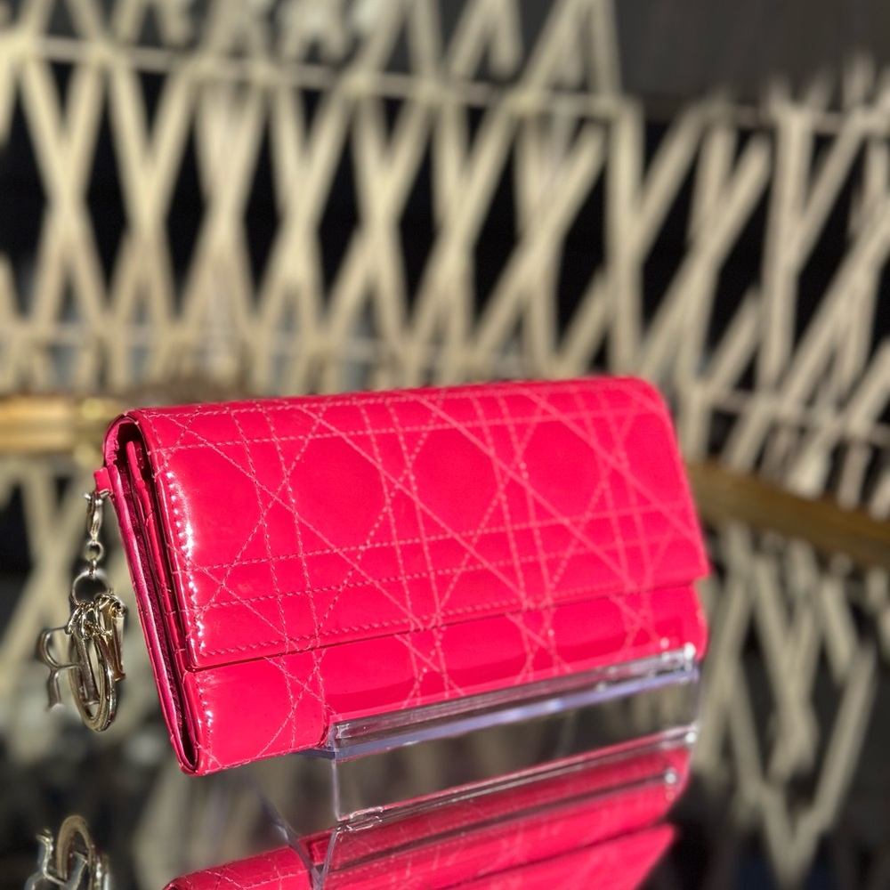 Christian Dior Pink Wallet